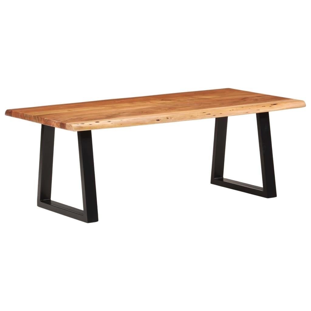 VidaXL Table basse bois d'acacia  