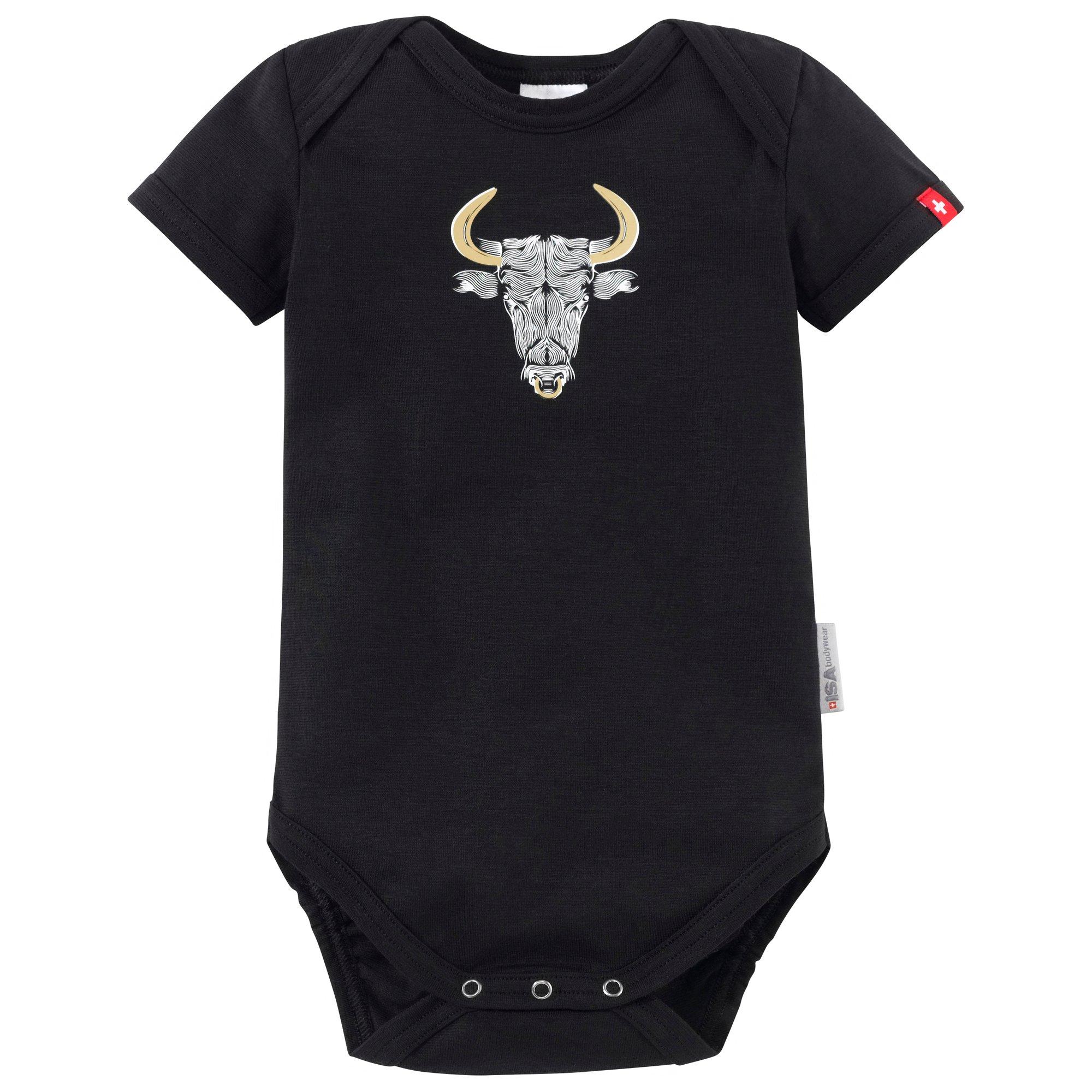 Image of Body Kurzarm, Rundhals Unisex Schwarz 74-80