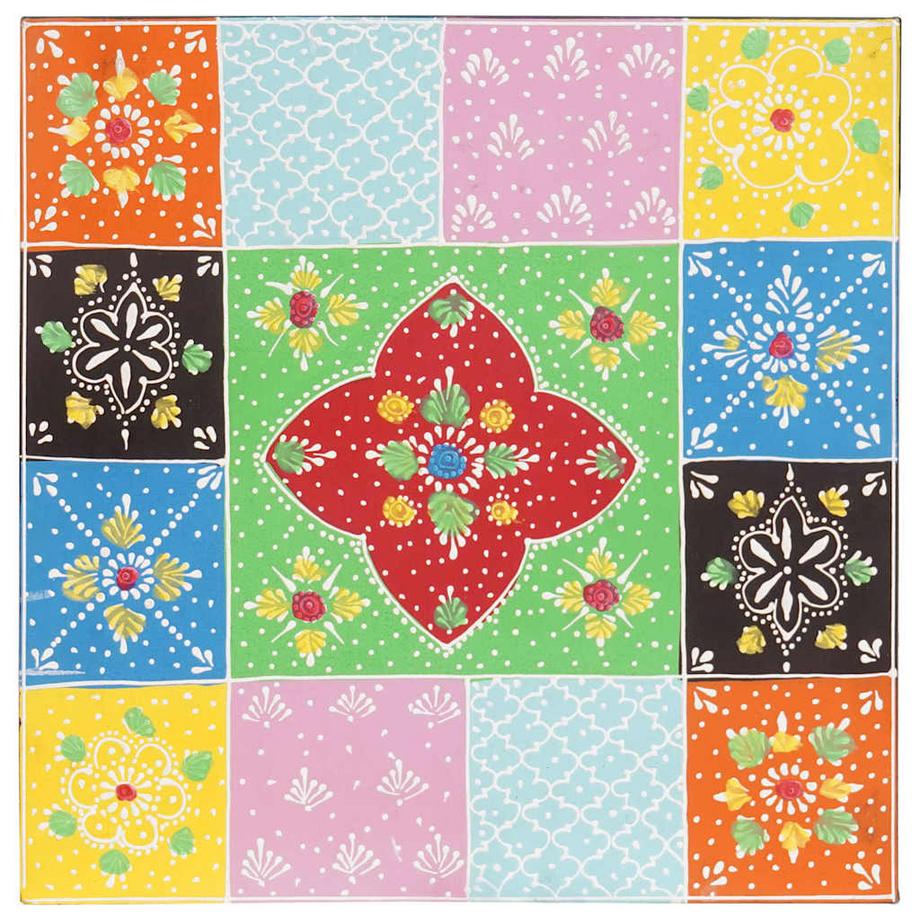 VidaXL Table d'appoint bois de manguier massif  