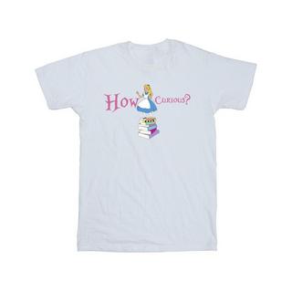 Disney  Alice In Wonderland How Curious TShirt 