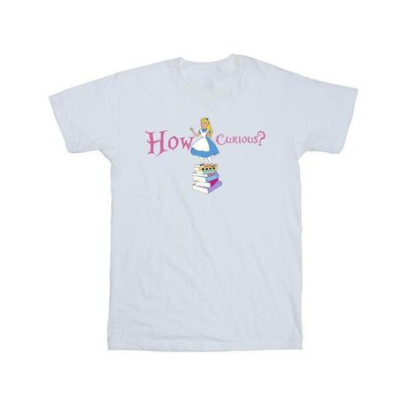 Disney  Tshirt ALICE IN WONDERLAND HOW CURIOUS 