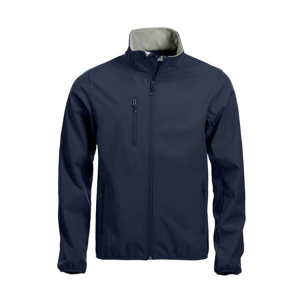 Image of Basic Softshelljacke Herren Marine M