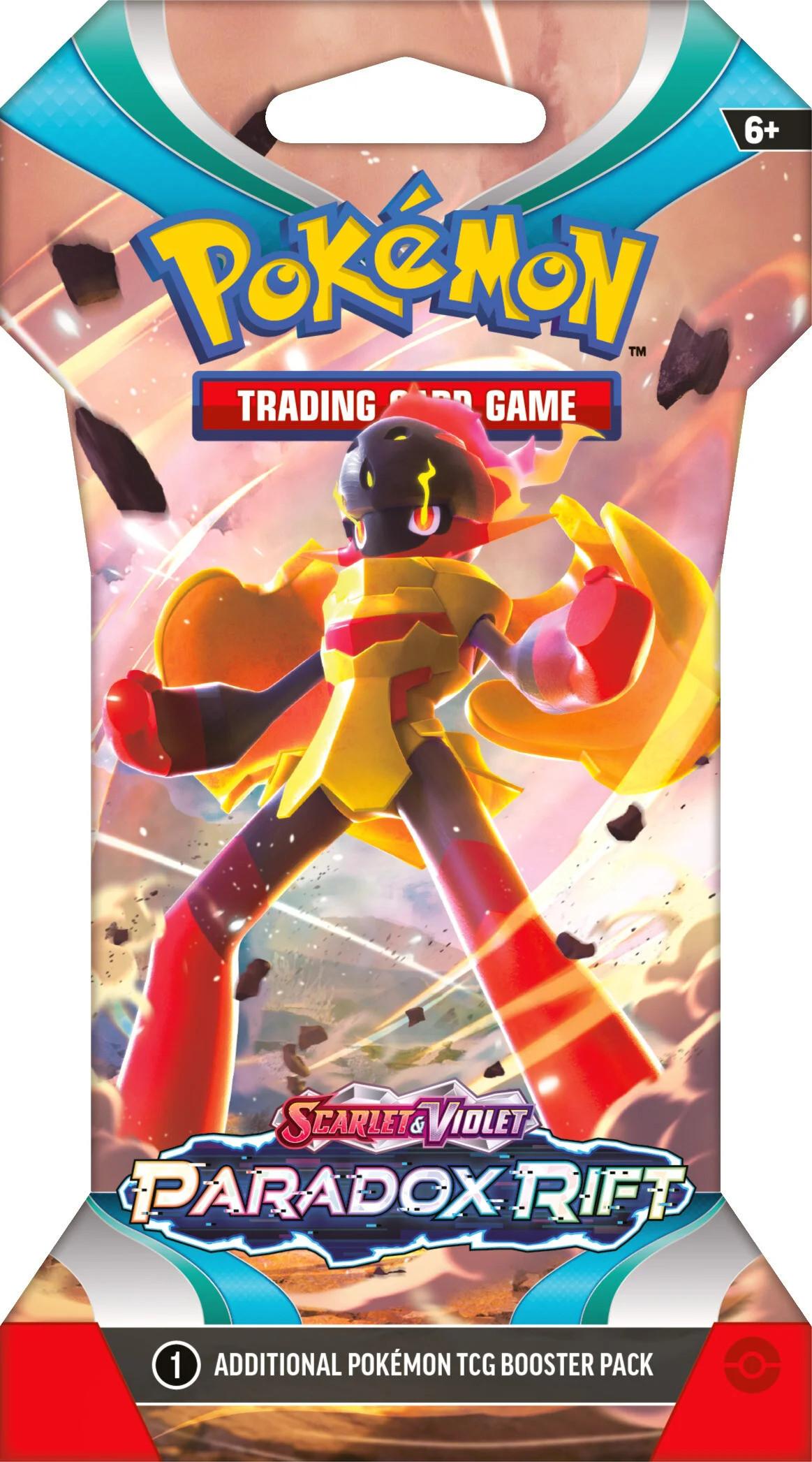 Pokémon  TCG: Scarlet & Violet - Paradox Rift Sleeved Booster Pack (10 Cards) - EN 