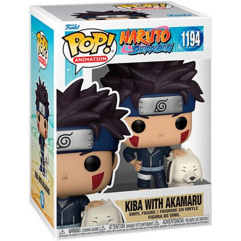 Funko  POP Figur Naruto Shippuden Kiba mit Akamaru 