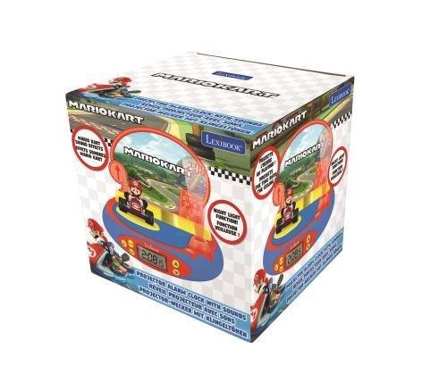 Lexibook  Lexibook Mario Kart 3D-Projektor-Wecker mit Videospiel-Sounds 