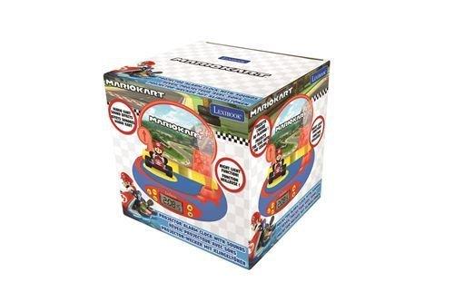 Lexibook  Lexibook Mario Kart 3D-Projektor-Wecker mit Videospiel-Sounds 