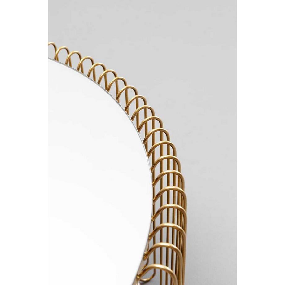 KARE Design Table basse Wire Double Brass (lot de 2)  