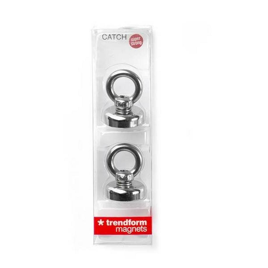 trendform Aimant CATCH set de 2 acier inox  