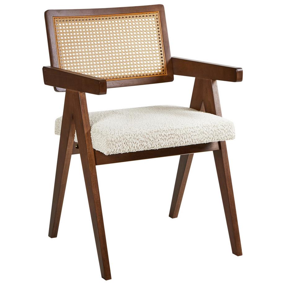 Beliani Set di 2 sedie da pranzo en Legno di caucciù  AVA  