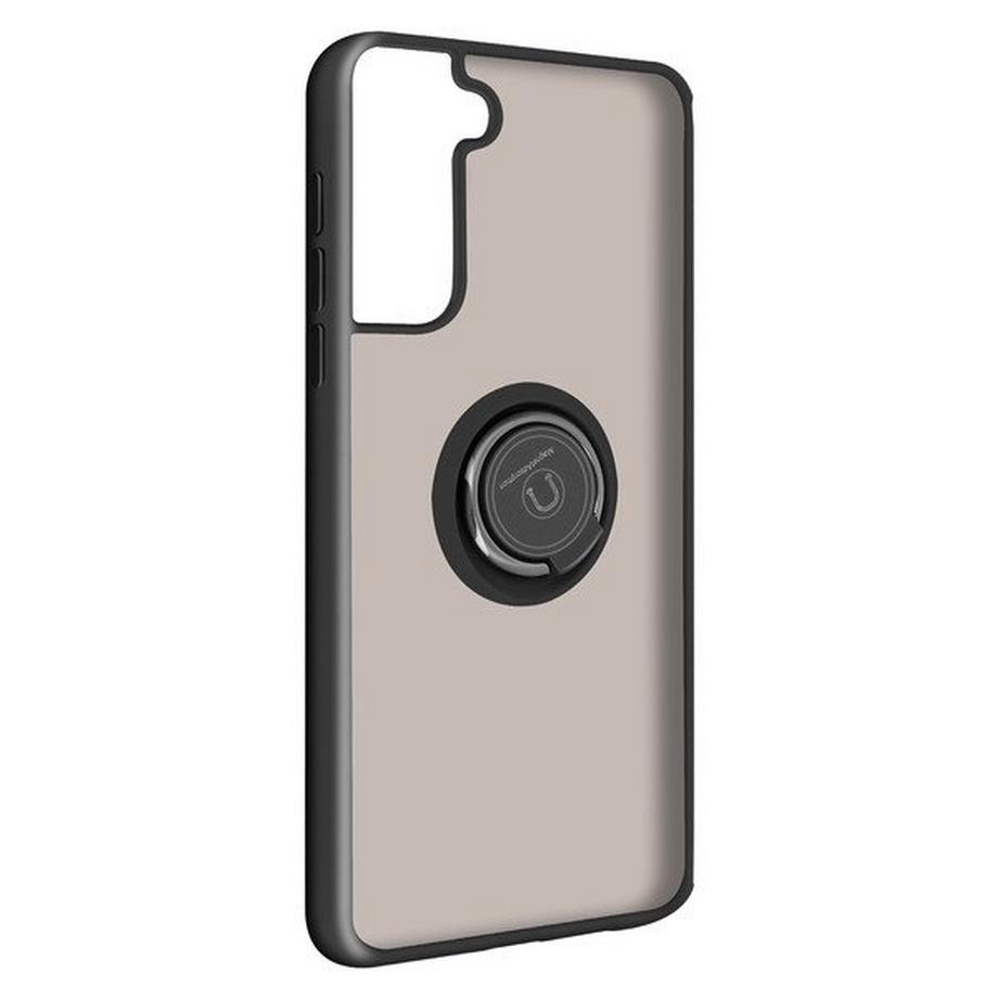 Avizar  Coque Samsung S21 Plus Anneau Noir 