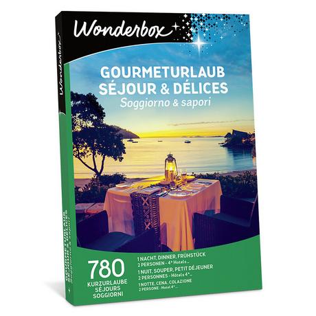 Wonderbox  Gourmeturlaub 