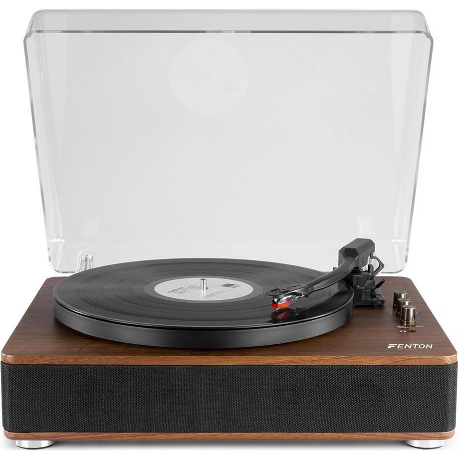Fenton  Plattenspieler RP162, braun 