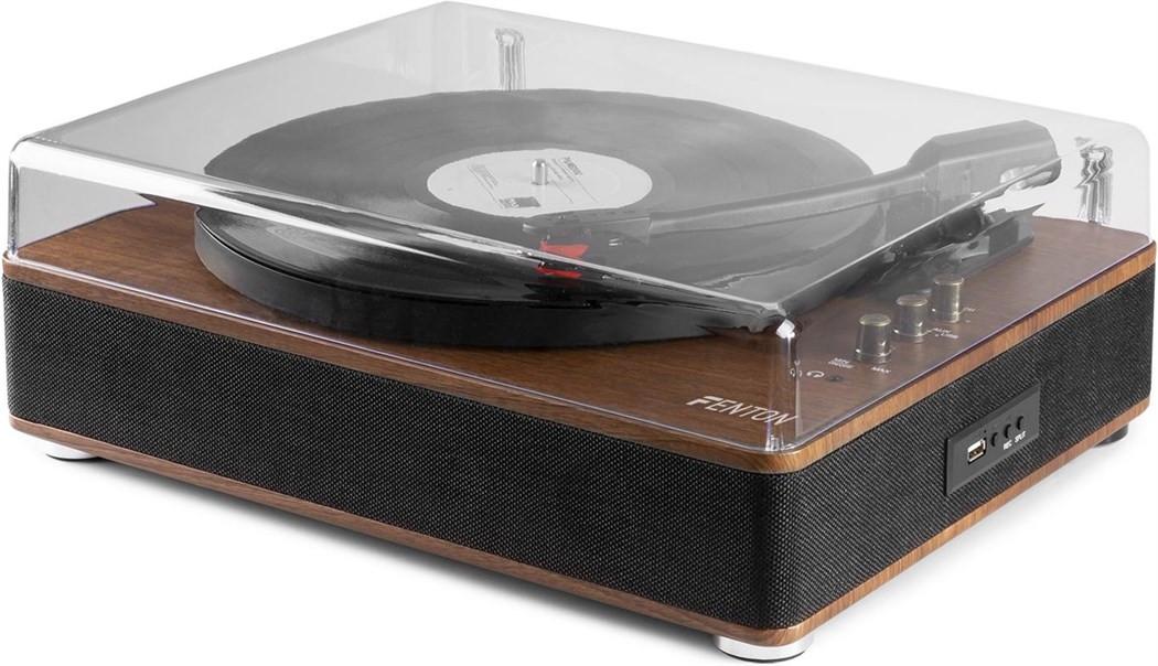 Fenton  Plattenspieler RP162, braun 