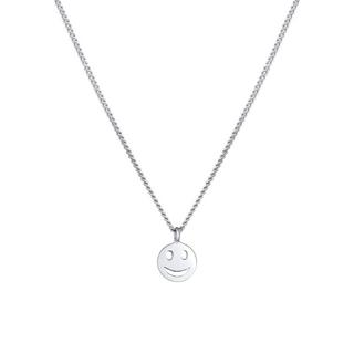 Elli  Collier Plaquette Pendentif Smile 