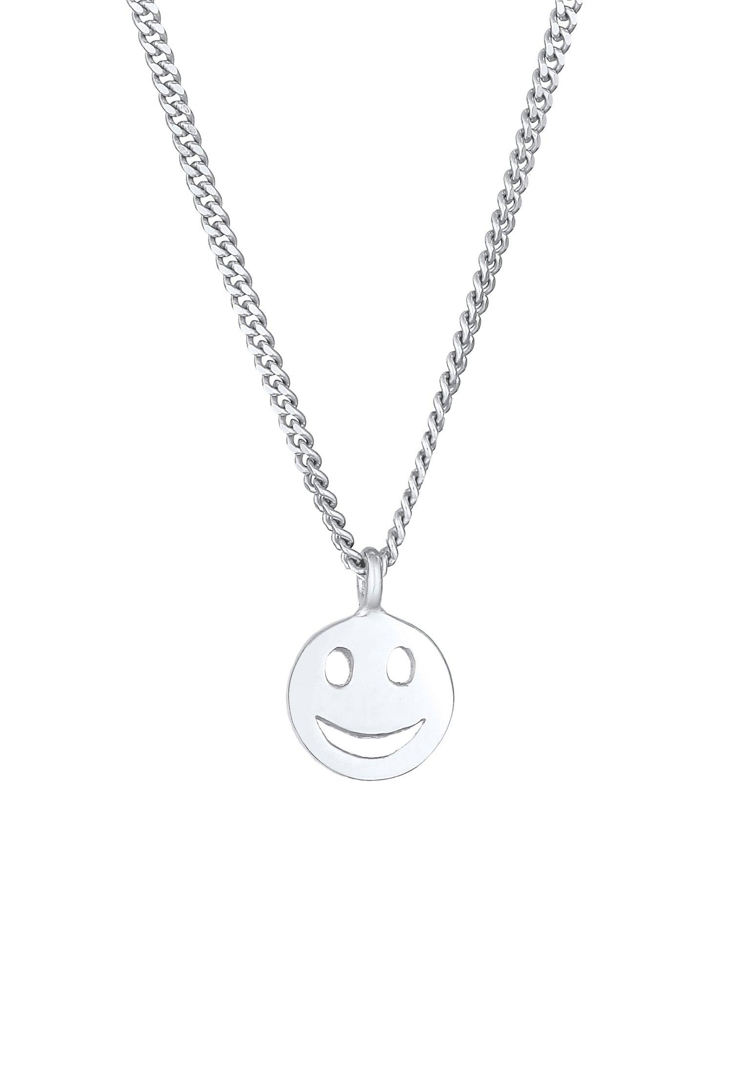 Elli  Halskette Mit Smile Face Motif 