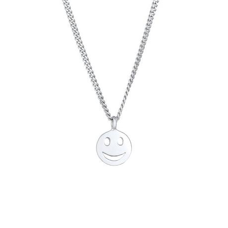 Elli  Halskette Mit Smile Face Motif 