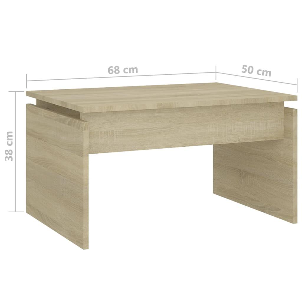 VidaXL Table basse bois d'ingénierie  