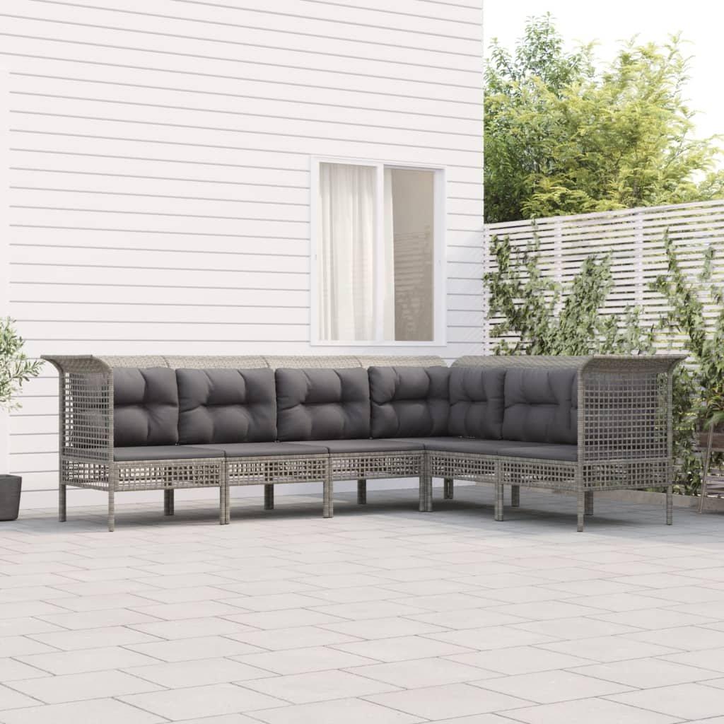 VidaXL Garten lounge set poly-rattan  