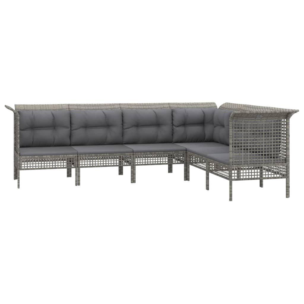 VidaXL Garten lounge set poly-rattan  