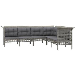 VidaXL Garten lounge set poly-rattan  