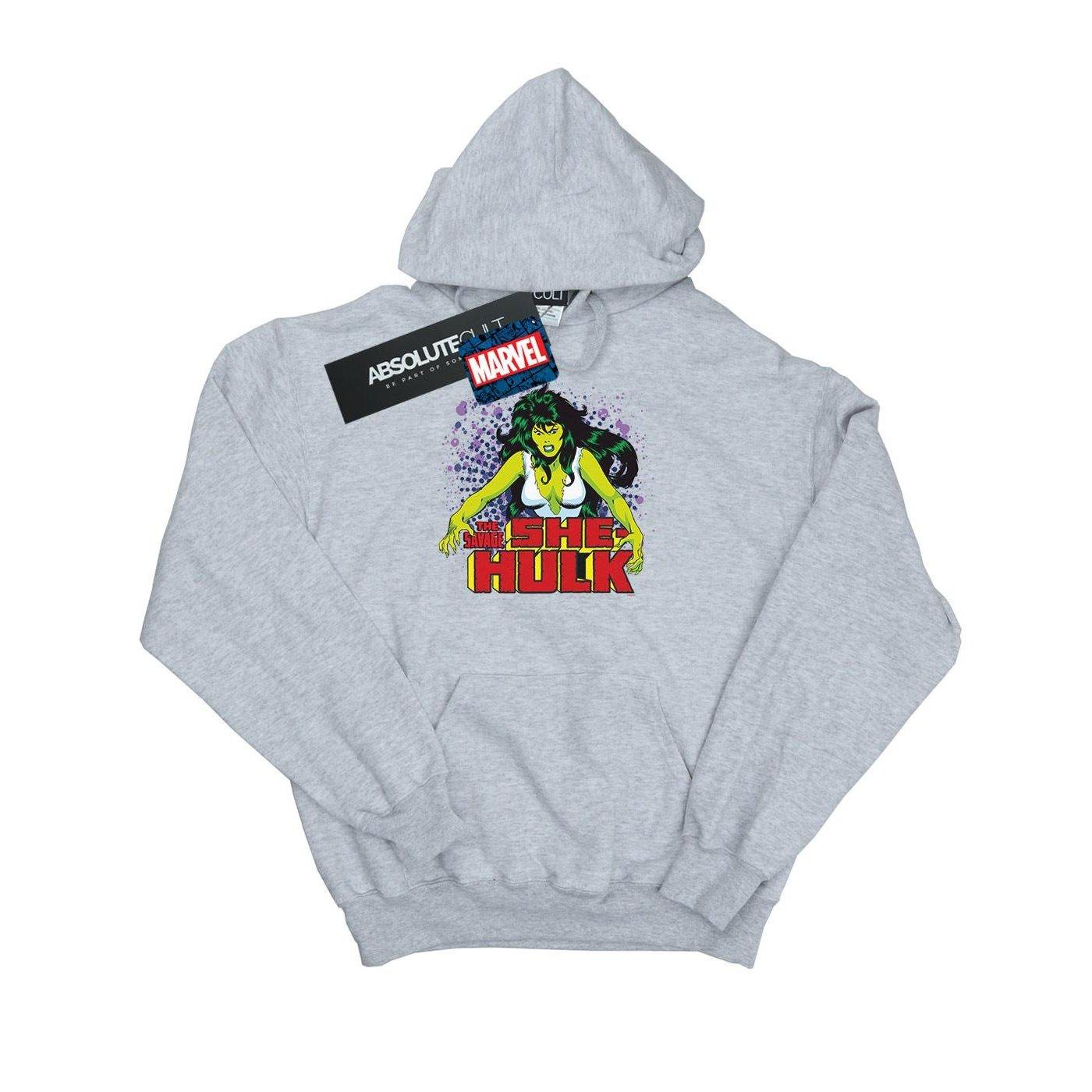 Image of The Savage Shehulk Kapuzenpullover Mädchen Grau 152-158