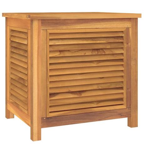 VidaXL Boîte de rangement de jardin teck  