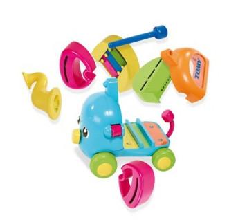 TOMY  Toomies Rudi Rasselelfant 6-in-1 