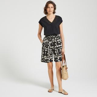 La Redoute Collections  Shorts mit Blumenmuster 