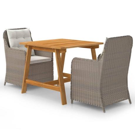 VidaXL Garten-essgruppe poly-rattan  