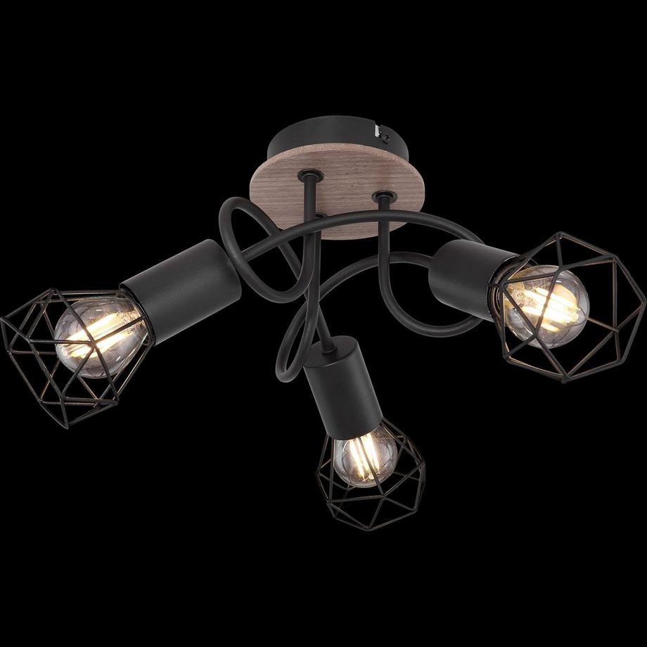 mutoni Deckenleuchte Xara Metall   3xE14 38x38x21  