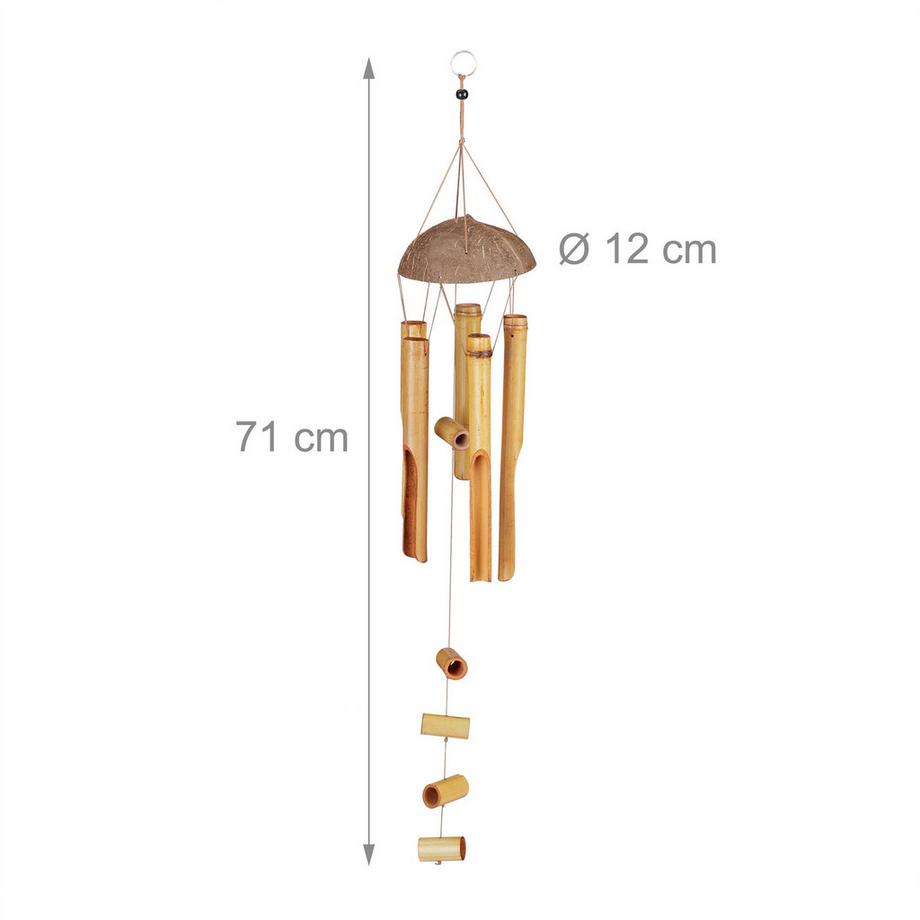 B2X  Carillon éolien en bambou XL 