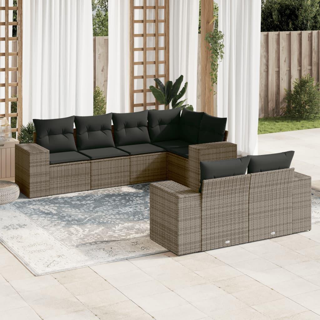 VidaXL Garten sofagarnitur poly-rattan  