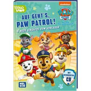 PAW Patrol Geschichtenbuch: Auf geht's PAW Patrol! Kein Autor Couverture rigide 