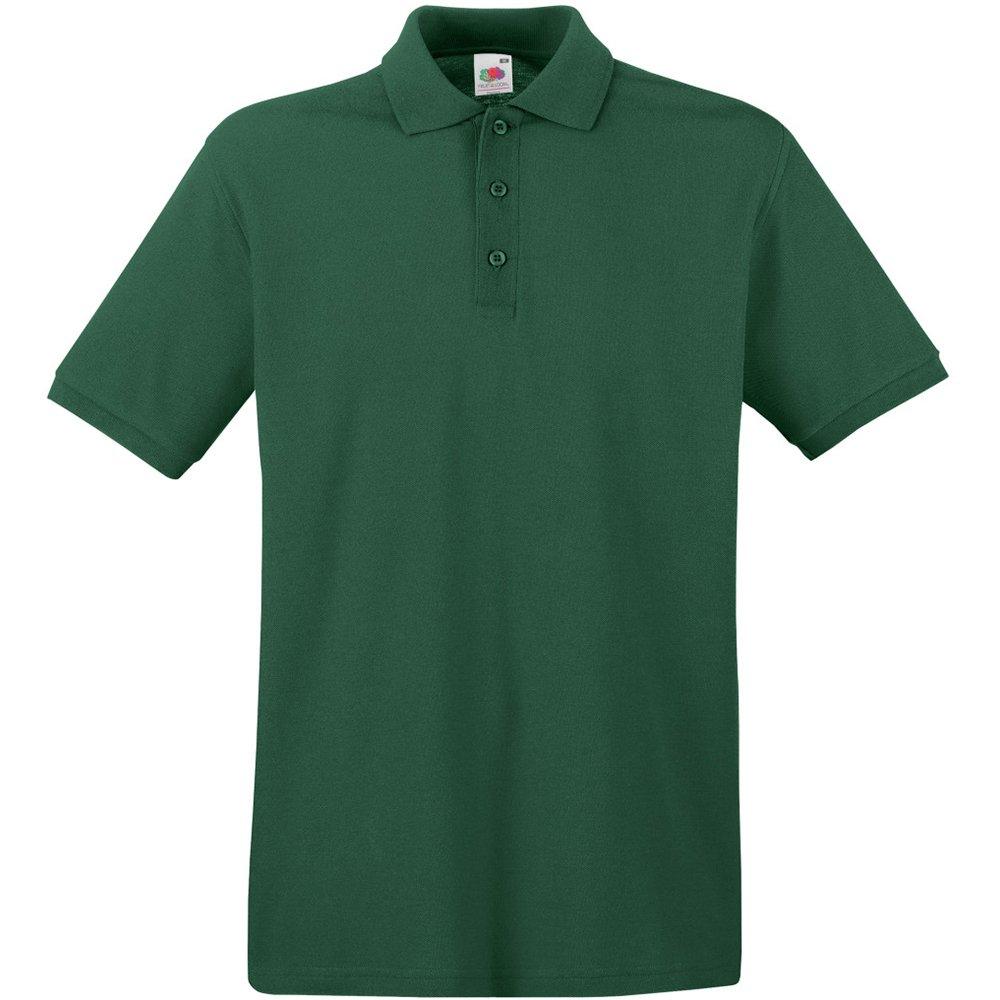 Image of Premium Poloshirt, Kurzarm Herren Grün XL