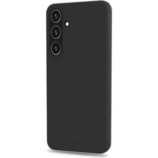 Celly  Cromo Coque en caoutchouc souple Galaxy S25 Noir 