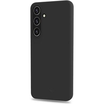 Cromo Coque en caoutchouc souple Galaxy S25 Noir