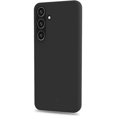 Celly  Cromo Coque en caoutchouc souple Galaxy S25 Noir 