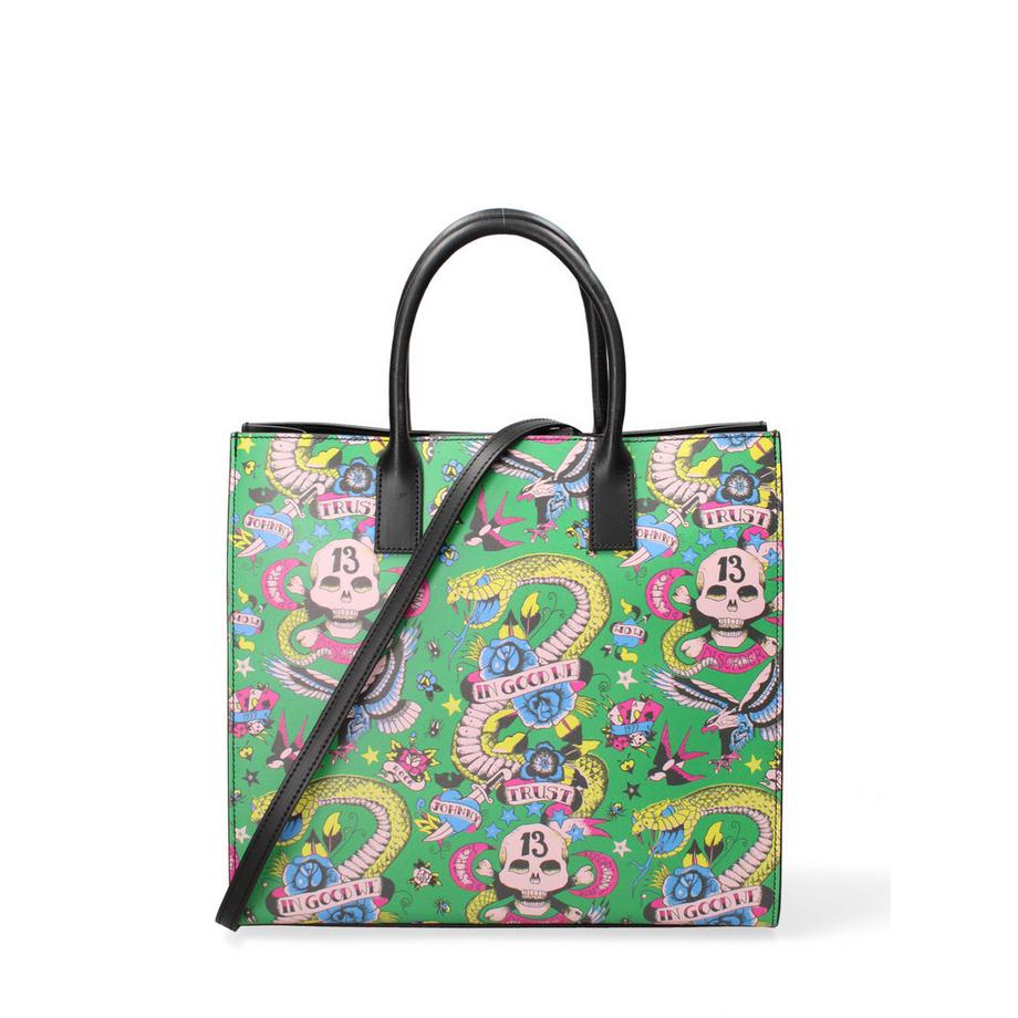 JOHN RICHMOND Borsa a mano con tracolla regolabile  