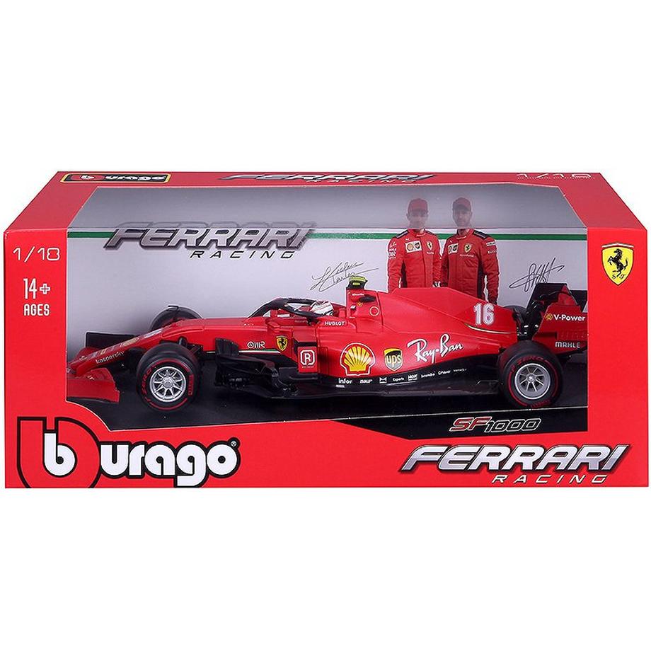 bburago  1:18 Ferrari F1 SF1000 Austrian GP C.Leclerc 