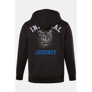 JP1880 Hoodie Jacke mit Prints  