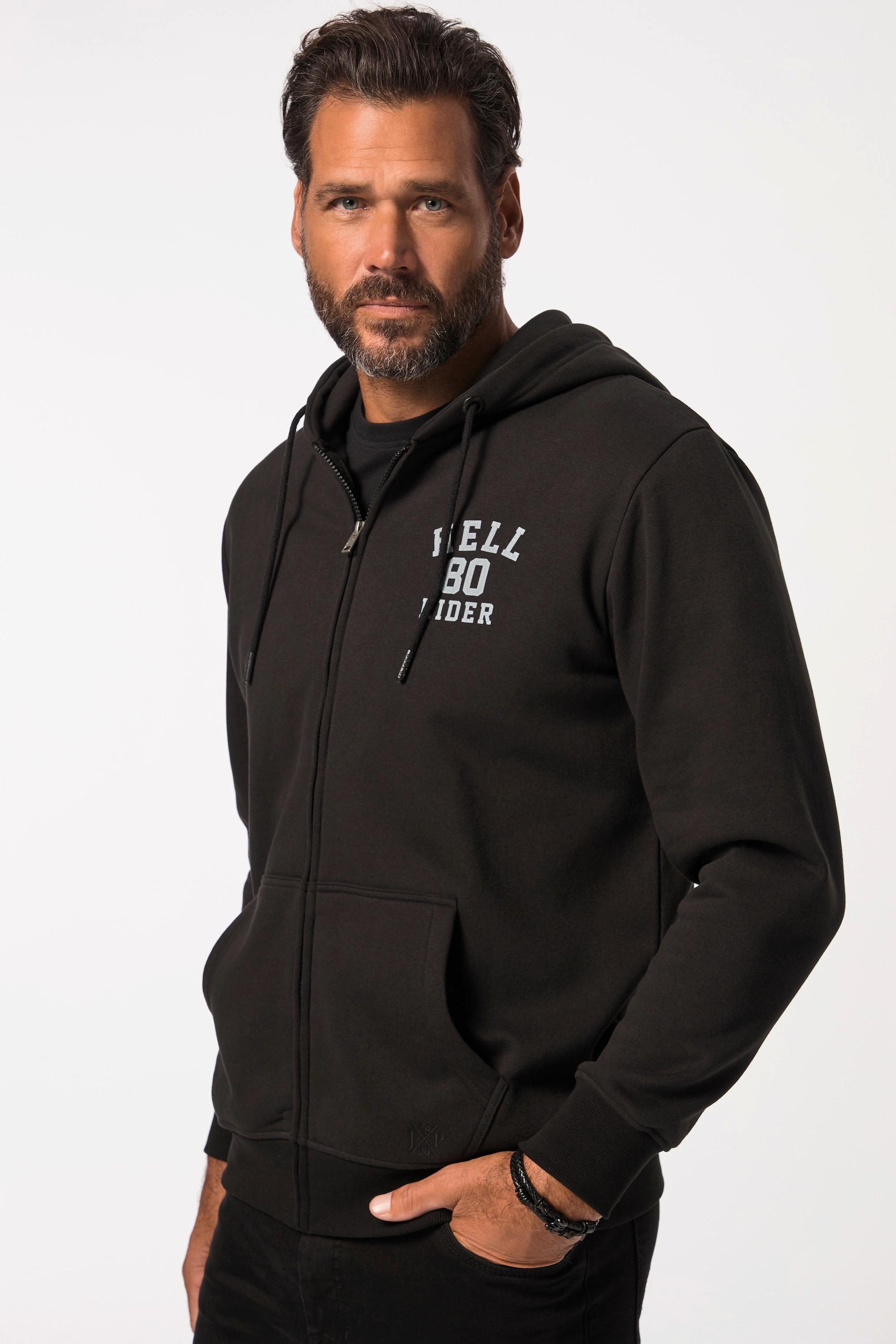 JP1880 Hoodie Jacke mit Prints  