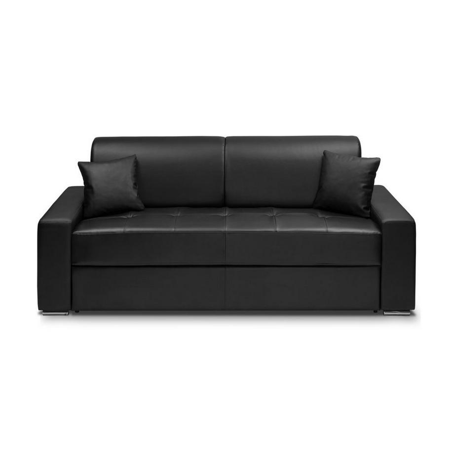 Vente-unique Schlafsofa 4Sitzer LiegeflächeMatratzen EMIR  