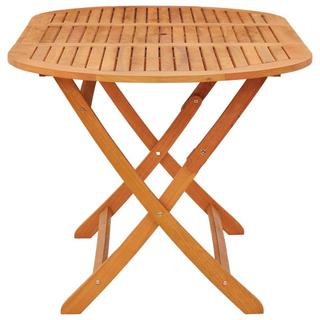 VidaXL Table de jardin bois  