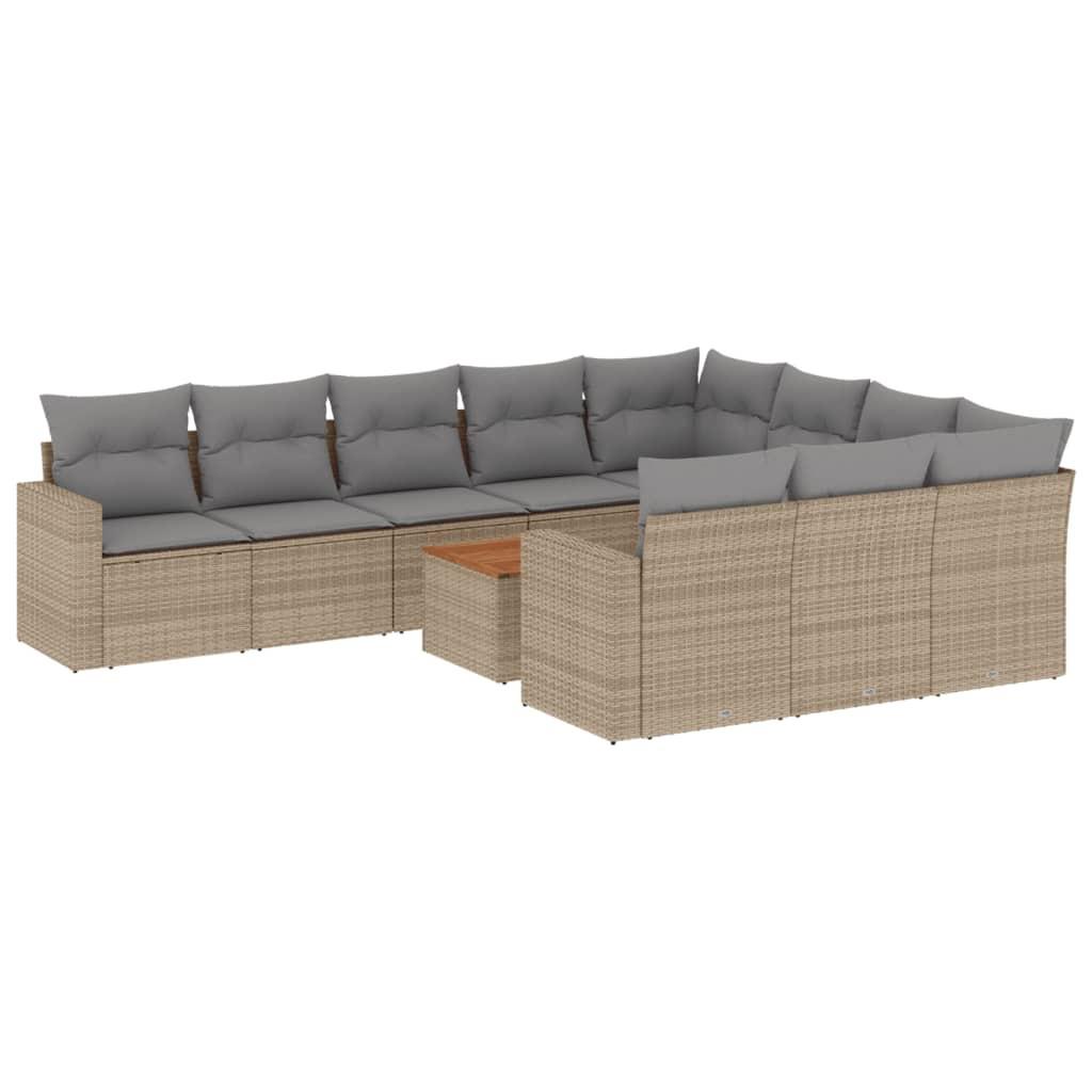 VidaXL Garten sofagarnitur poly-rattan  