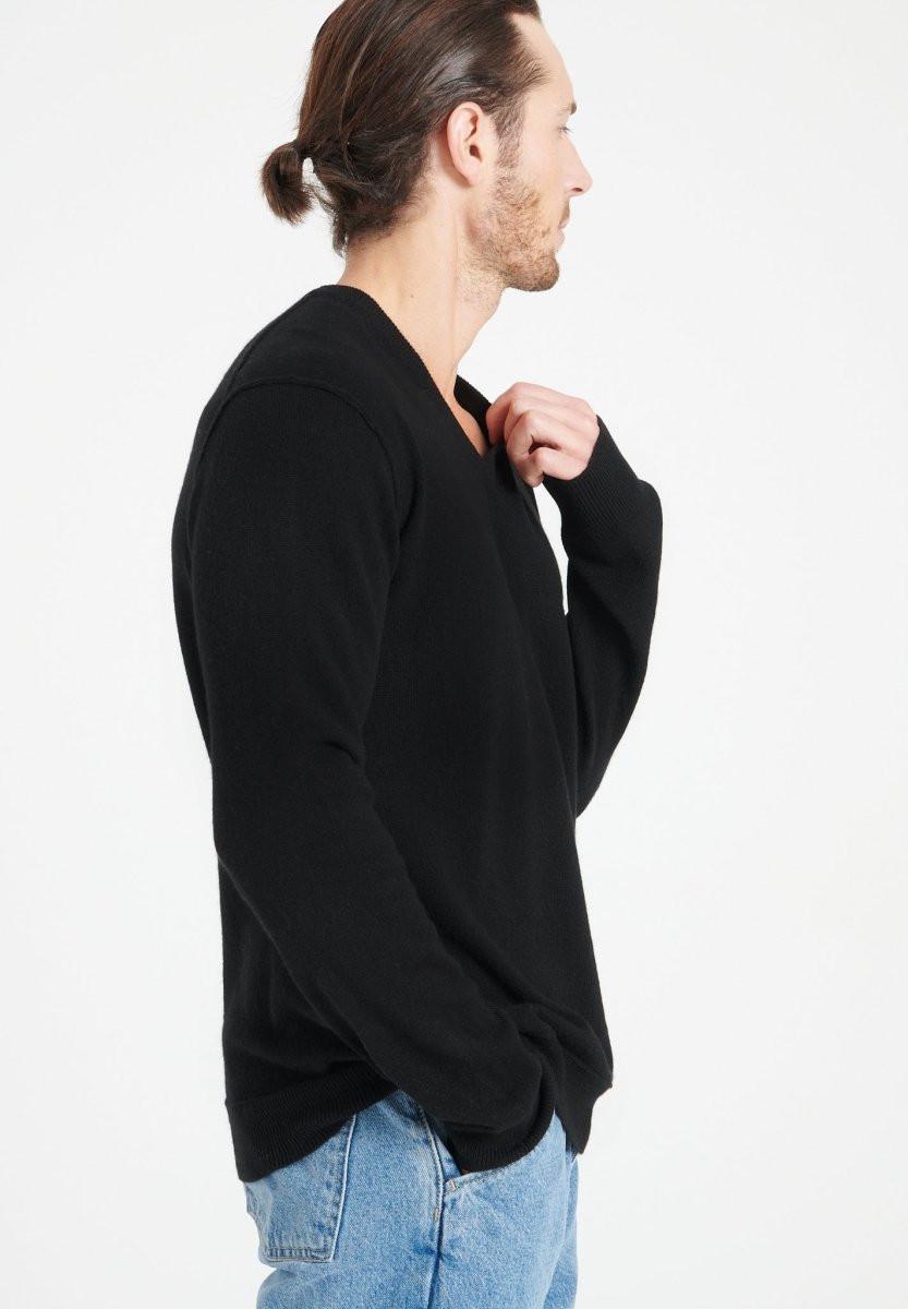 Studio Cashmere8  LUKE 11 Pullover mit V-Ausschnitt - 100% Kaschmir 