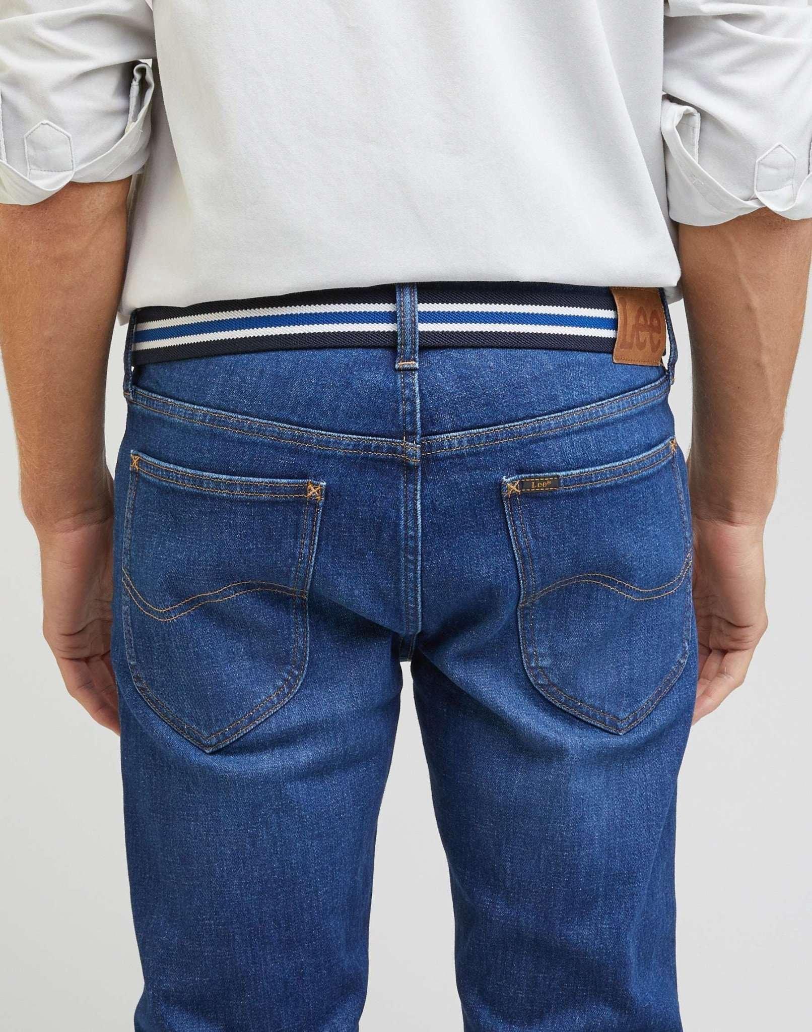 Lee Cintura Striped Webbing Belt  