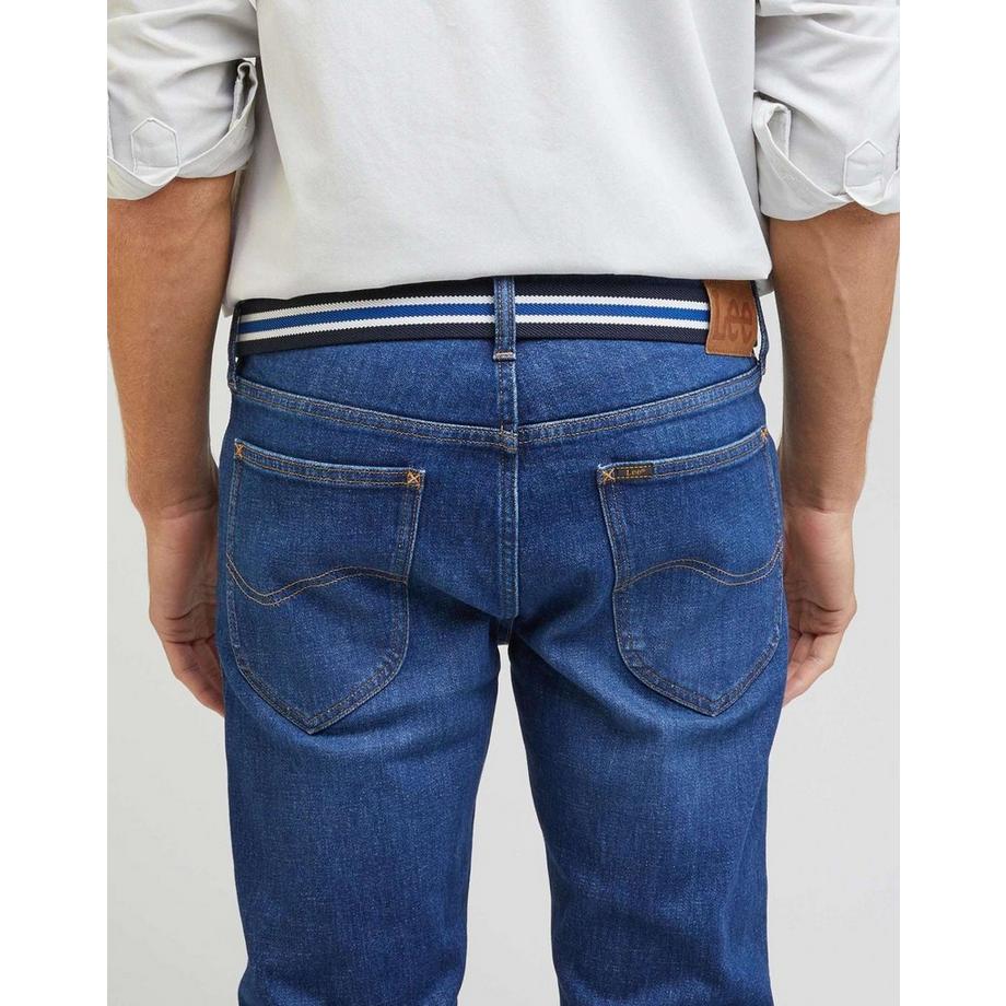 Lee Ceinture Striped Webbing Belt  