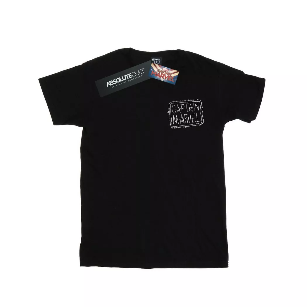 MARVEL - TShirt, für Herren, Schwarz, Größe L