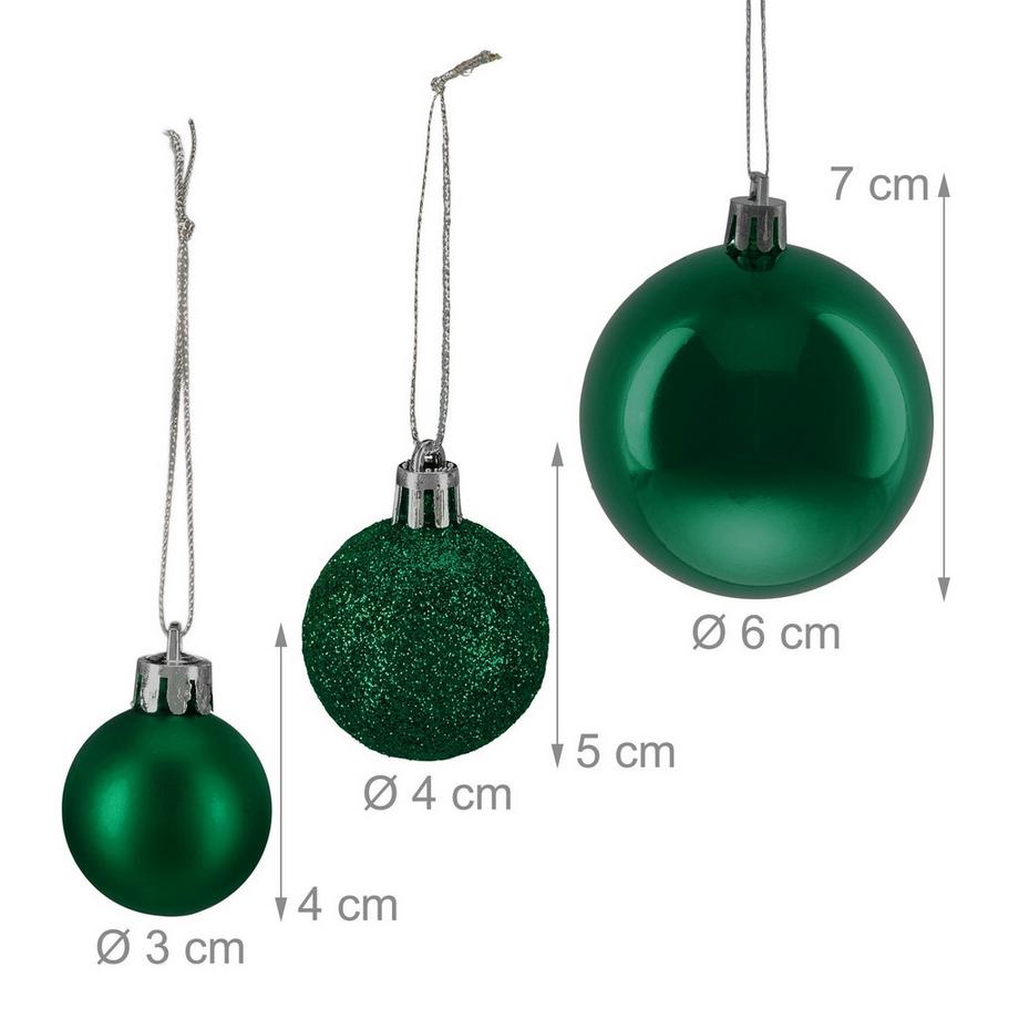 Northix Ensemble de boules de Noël  