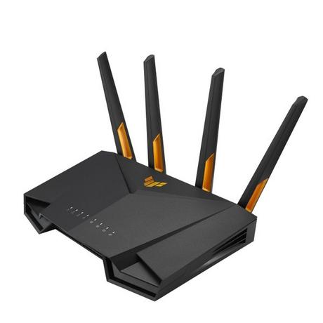 ASUS  TUF Gaming AX3000 V2 router wireless Gigabit Ethernet Dual-band (2.4 GHz/5 GHz) Nero, Arancione 